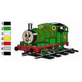Henry Thomas The Train Embroidery Design